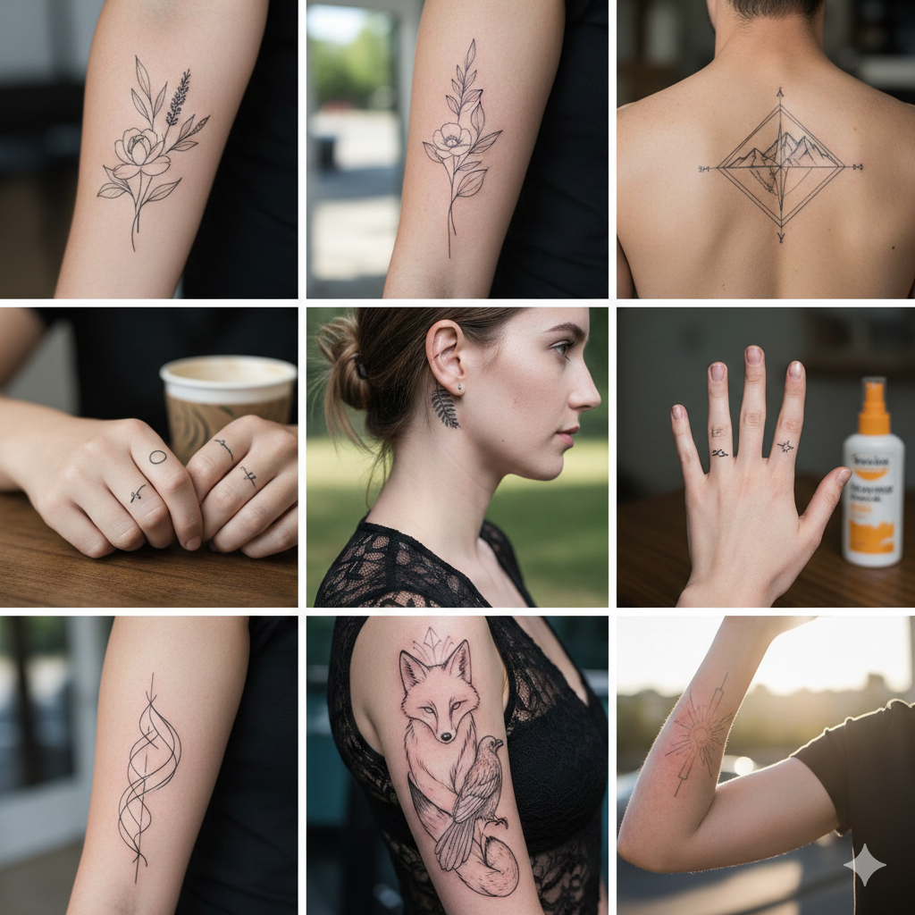 Fine Line Tattoos