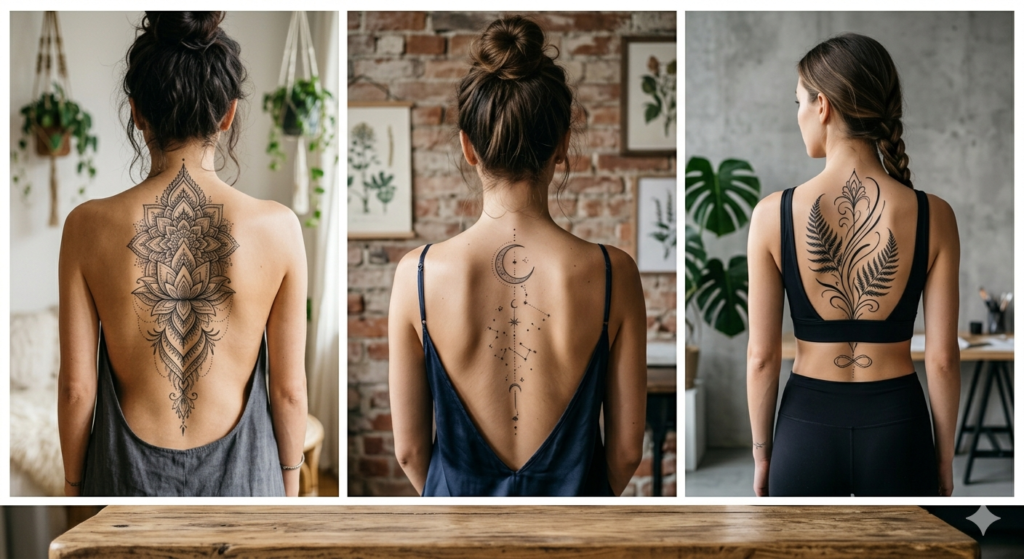 Spine Tattoo Designs