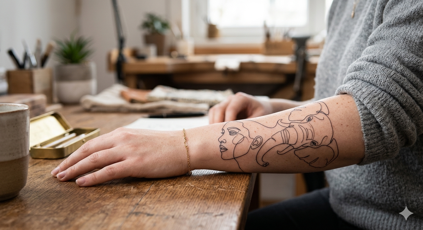 Long Line Tattoo
