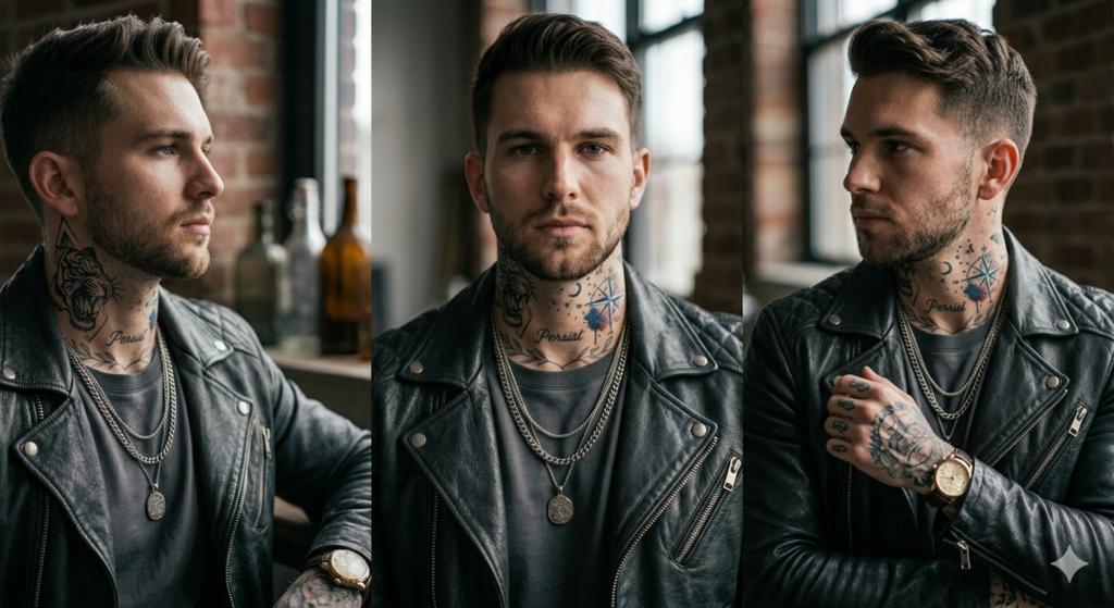 Trending Neck Tattoos for Men.