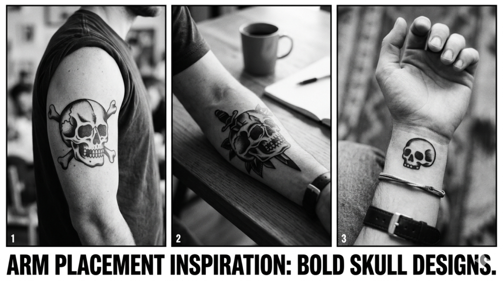Basic Skull Tattoos.