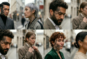 Classy Face Tattoo Designs .