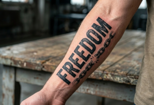 Freedom Tattoo Design