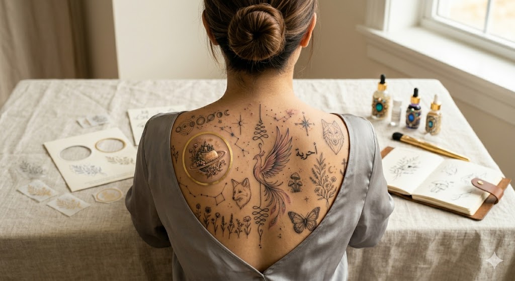 Style Ideas for Sticker Tattoos.