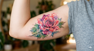 Rose Tattoo Designs for Women