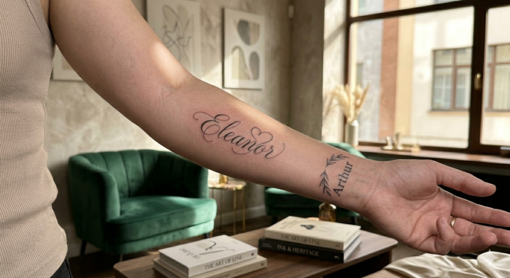 Classy Name Tattoos: Elegance in Ink That Comes from the Heart